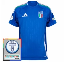 Maillot de Foot Euro 2024 Italie Tenue Domicile Patch
