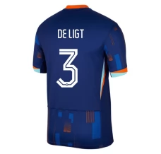 Maillot de Foot Euro 2024 Pays-Bas De Ligt 3 Tenue Extérieur
