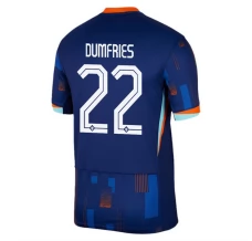 Maillot de Foot Euro 2024 Pays-Bas Dumfries 22 Tenue Extérieur