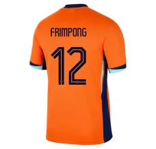 Maillot de Foot Euro 2024 Pays-Bas Frimpong 12 Tenue Domicile