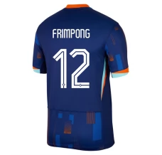 Maillot de Foot Euro 2024 Pays-Bas Frimpong 12 Tenue Extérieur