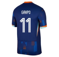 Maillot de Foot Euro 2024 Pays-Bas Gakpo 11 Tenue Extérieur