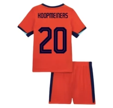 Maillot de Foot Euro 2024 Pays-Bas Koopmeiners 20 Enfant Tenue Domicile