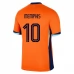 Maillot de Foot Euro 2024 Pays-Bas Memphis 10 Tenue Domicile