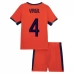 Maillot de Foot Euro 2024 Pays-Bas Virgil 4 Enfant Tenue Domicile