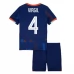 Maillot de Foot Euro 2024 Pays-Bas Virgil 4 Enfant Tenue Extérieur
