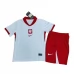 Maillot de Foot Euro 2024 Pologne Enfant Tenue Domicile