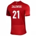 Maillot de Foot Euro 2024 Pologne Zalewski 21 Tenue Extérieur