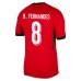 Maillot de Foot Euro 2024 Portugal B.Fernandes 8 Tenue Domicile