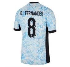 Maillot de Foot Euro 2024 Portugal B.Fernandes 8 Tenue Extérieur