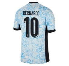 Maillot de Foot Euro 2024 Portugal Bernardo 10 Tenue Extérieur Maillot de Foot Euro 2024 Portugal Bernardo 10 Tenue Extérieur