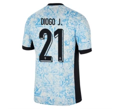 Maillot de Foot Euro 2024 Portugal Diogo J. 21 Tenue Extérieur