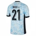 Maillot de Foot Euro 2024 Portugal Diogo J. 21 Tenue Extérieur