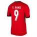Maillot de Foot Euro 2024 Portugal G.Ramos 9 Tenue Domicile