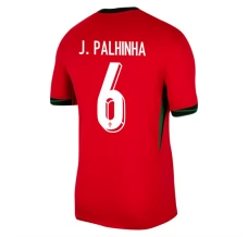 Maillot de Foot Euro 2024 Portugal J.Palhinha 6 Tenue Domicile