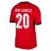 Maillot de Foot Euro 2024 Portugal Joao Cancelo 20 Tenue Domicile