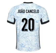 Maillot de Foot Euro 2024 Portugal Joao Cancelo 20 Tenue Extérieur
