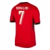 Maillot de Foot Euro 2024 Portugal Ronaldo 7 Tenue Domicile