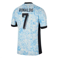 Maillot de Foot Euro 2024 Portugal Ronaldo 7 Tenue Extérieur Maillot de Foot Euro 2024 Portugal Ronaldo 7 Tenue Extérieur