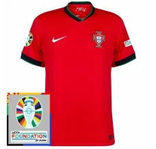 Maillot de Foot Euro 2024 Portugal Tenue Domicile Patch