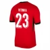 Maillot de Foot Euro 2024 Portugal Vitinha 23 Tenue Domicile