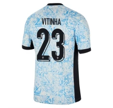 Maillot de Foot Euro 2024 Portugal Vitinha 23 Tenue Extérieur