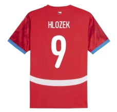 Maillot de Foot Euro 2024 République Tchèque Hlozek 9 Tenue Domicile