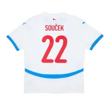 Maillot de Foot Euro 2024 République Tchèque Souček 22 Tenue Extérieur