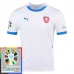 Maillot de Foot Euro 2024 République Tchèque Tenue Extérieur Patch