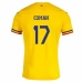 Maillot de Foot Euro 2024 Roumanie Coman 17 Tenue Domicile