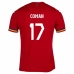 Maillot de Foot Euro 2024 Roumanie Coman 17 Tenue Extérieur