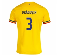Maillot de Foot Euro 2024 Roumanie Drăgușin 3 Tenue Domicile