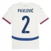 Maillot de Foot Euro 2024 Serbie Pavlović 2 Tenue Extérieur