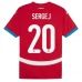 Maillot de Foot Euro 2024 Serbie Sergej 20 Tenue Domicile