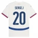 Maillot de Foot Euro 2024 Serbie Sergej 20 Tenue Extérieur Maillot de Foot Euro 2024 Serbie Sergej 20 Tenue Extérieur