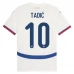 Maillot de Foot Euro 2024 Serbie Tadić 10 Tenue Extérieur