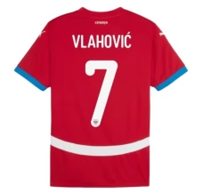 Maillot de Foot Euro 2024 Serbie Vlahović 7 Tenue Domicile