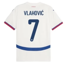 Maillot de Foot Euro 2024 Serbie Vlahović 7 Tenue Extérieur