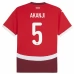 Maillot de Foot Euro 2024 Suisse Akanji 5 Tenue Domicile
