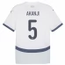 Maillot de Foot Euro 2024 Suisse Akanji 5 Tenue Extérieur