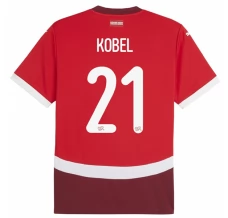 Maillot de Foot Euro 2024 Suisse Kobel 21 Tenue Domicile