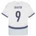 Maillot de Foot Euro 2024 Suisse Okafor 9 Tenue Extérieur