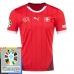 Maillot de Foot Euro 2024 Suisse Tenue Domicile Patch