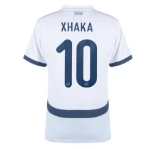 Maillot de Foot Euro 2024 Suisse Xhaka 10 Tenue Extérieur