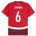 Maillot de Foot Euro 2024 Suisse Zakaria 6 Tenue Domicile