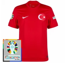 Maillot de Foot Euro 2024 Turquie Tenue Extérieur Patch