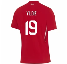 Maillot de Foot Euro 2024 Turquie Yildiz 19 Tenue Extérieur
