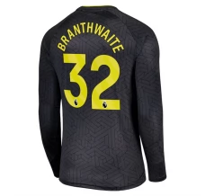 Maillot de Foot Everton FC Branthwaite 32 Tenue Extérieur 2024/25 Manche Longue