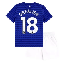 Maillot de Foot Everton FC Grealish 18 Enfant Tenue Domicile 2025/26