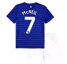 Maillot de Foot Everton FC McNeil 7 Enfant Tenue Domicile 2025/26